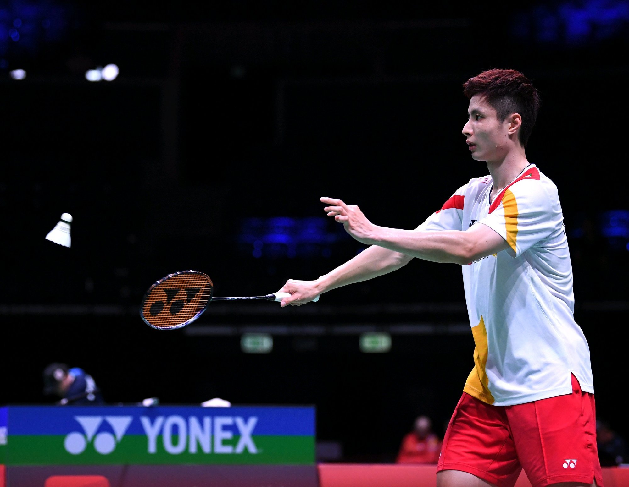 羽毛球：骆建贤许永凯力拼三局 1比2无缘男双决赛